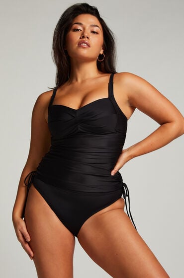 Hunkemöller Shaping Tankini Luxe Schwarz von Hunkemöller