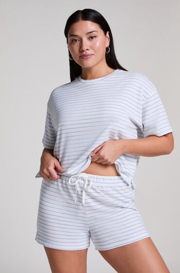 Hunkemöller Shorts Baumwolle Blau Hunkemöller Shorts Baumwolle Blau von Hunkemöller