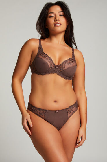 Hunkemöller Slip Diva Braun von Hunkemöller