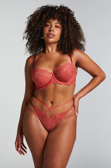 Hunkemöller String Amala Rot von Hunkemöller