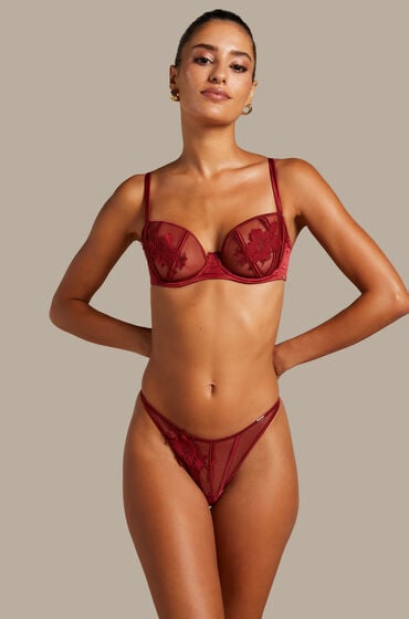 Hunkemöller String Ember Rot von Hunkemöller