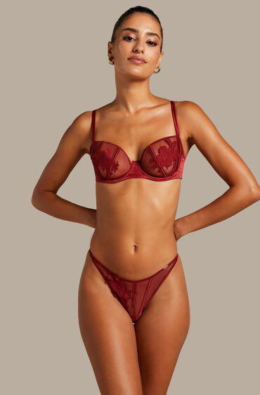 Hunkemöller String Ember Rot von Hunkemöller