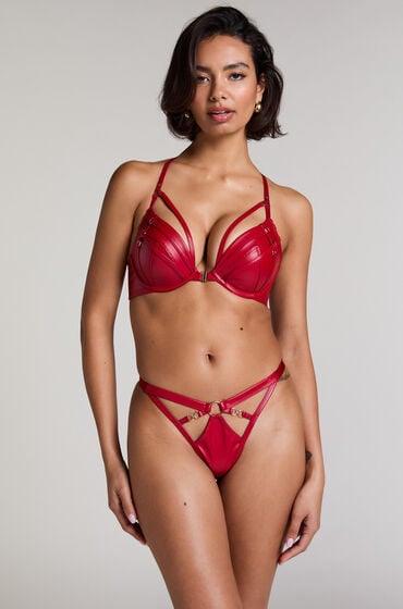 Hunkemöller String Faye Rot von Hunkemöller