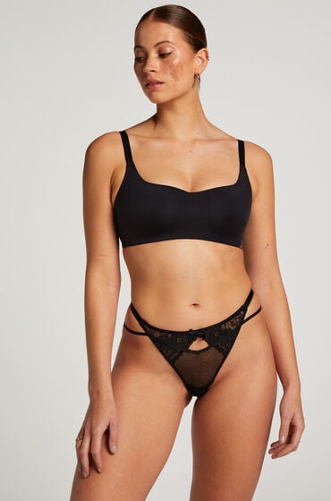 Hunkemöller String Jules Schwarz von Hunkemöller