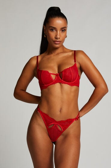 Hunkemöller String Lulu Rot von Hunkemöller