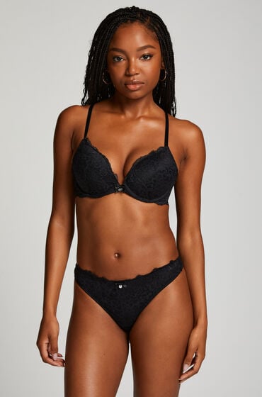 Hunkemöller String Marine Blau von Hunkemöller