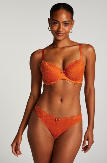 Hunkemöller String Marine Orange von Hunkemöller