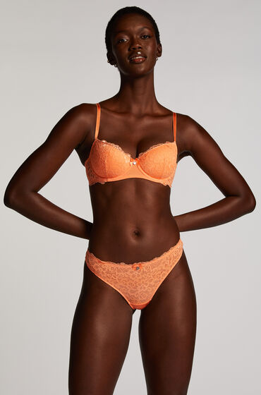 Hunkemöller String Marine Orange von Hunkemöller