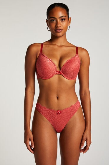 Hunkemöller String Marine Rot von Hunkemöller