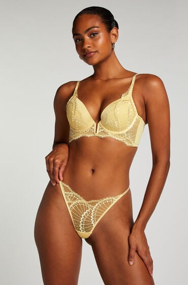 Hunkemöller String Sali Gelb von Hunkemöller