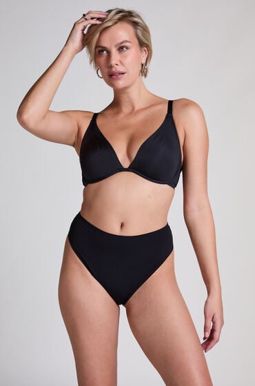 Hunkemöller String Smooth Schwarz von Hunkemöller