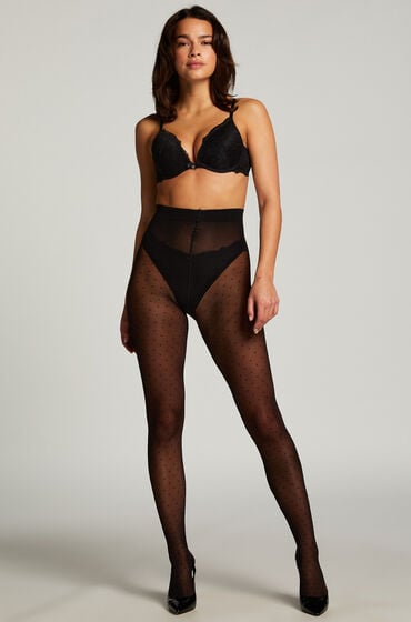 Hunkemöller Strumpfhose 15 Denier Dot Schwarz Hunkemöller Strumpfhose 15 Denier Dot Schwarz von Hunkemöller