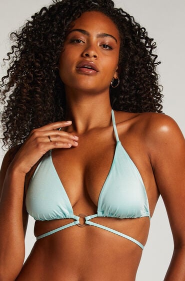 Hunkemöller Triangel-Bikinioberteil Sydney Blau von Hunkemöller