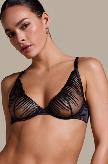 Hunkemöller Unwattierter Bügel-BH Alice Schwarz Hunkemöller Unwattierter Bügel-BH Alice Schwarz von Hunkemöller