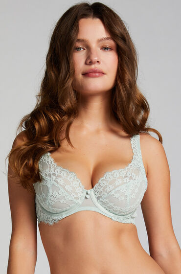 Hunkemöller Unwattierter Bügel-BH Daisy grün von Hunkemöller