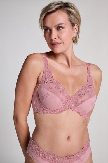 Hunkemöller Unwattierter Bügel-BH Diva Rose Hunkemöller Unwattierter Bügel-BH Diva Rose von Hunkemöller