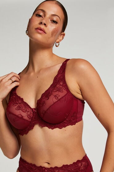 Hunkemöller Unwattierter Bügel-BH Diva Rot von Hunkemöller