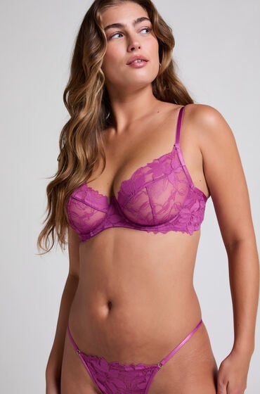 Hunkemöller Unwattierter Bügel-BH Ingrid Lila Hunkemöller Unwattierter Bügel-BH Ingrid Lila von Hunkemöller
