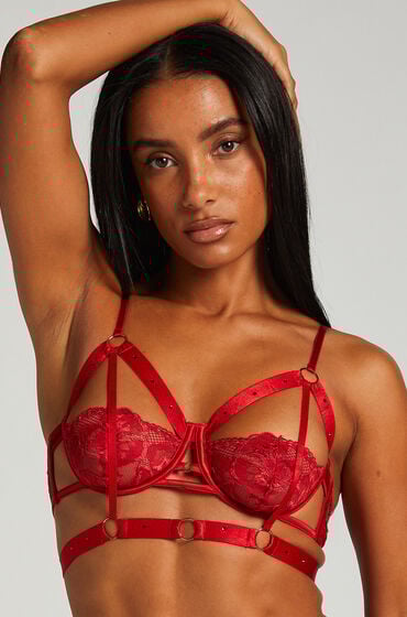 Hunkemöller Unwattierter Bügel-BH Jacky Rot Hunkemöller Unwattierter Bügel-BH Jacky Rot von Hunkemöller