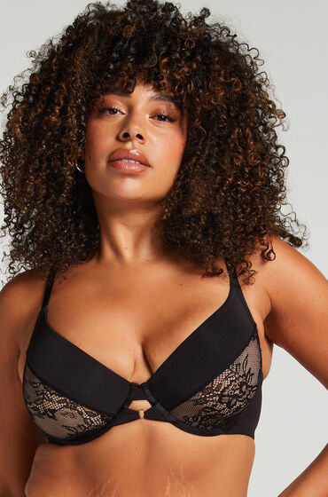 Hunkemöller Unwattierter Bügel-BH Lea Schwarz von Hunkemöller