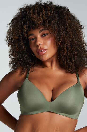 Hunkemöller Vorgeformter BH ohne Bügel Mona grün Hunkemöller Vorgeformter BH ohne Bügel Mona grün von Hunkemöller