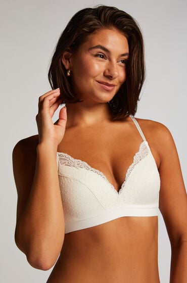 Hunkemöller Vorgeformter BH ohne Bügel Sophie Weiß Hunkemöller Vorgeformter BH ohne Bügel Sophie Weiß von Hunkemöller