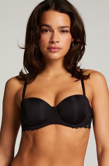 Hunkemöller Vorgeformter Bügel-BH Angie, strapless Schwarz Hunkemöller Vorgeformter Bügel-BH Angie, strapless Schwarz von Hunkemöller