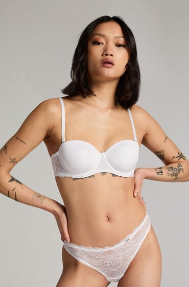 Hunkemöller Vorgeformter Bügel-BH Angie, strapless Weiß von Hunkemöller