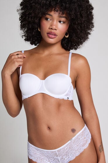 Hunkemöller Vorgeformter Bügel-BH Angie, strapless Weiß Hunkemöller Vorgeformter Bügel-BH Angie, strapless Weiß von Hunkemöller