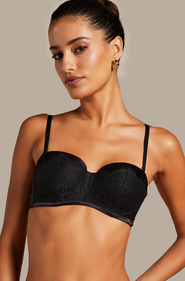 Hunkemöller Vorgeformter Bügel-BH Chalice, strapless Schwarz von Hunkemöller