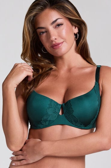 Hunkemöller Vorgeformter Bügel-BH Lana grün Hunkemöller Vorgeformter Bügel-BH Lana grün von Hunkemöller