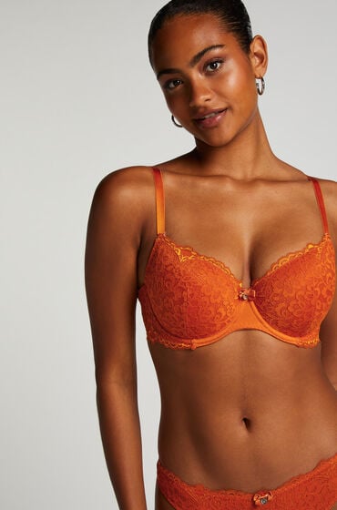 Hunkemöller Vorgeformter Bügel-BH Marine Orange von Hunkemöller