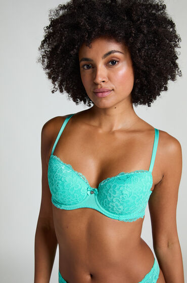 Hunkemöller Vorgeformter Bügel-BH Marine grün Hunkemöller Vorgeformter Bügel-BH Marine grün von Hunkemöller