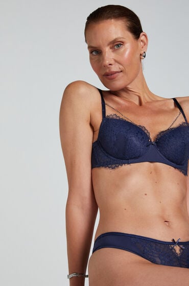 Hunkemöller Vorgeformter Bügel-BH Pearlene Blau von Hunkemöller