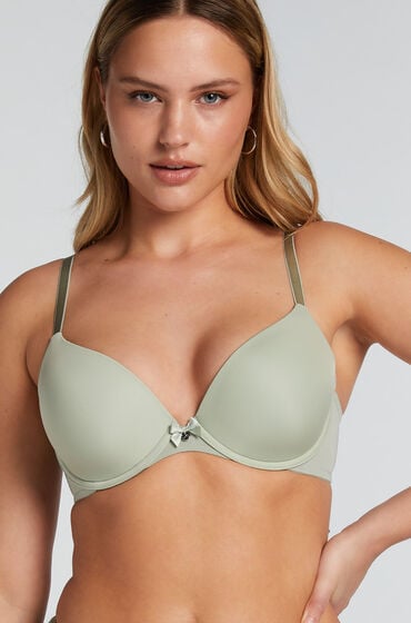 Hunkemöller Vorgeformter Bügel-BH Plunge grün von Hunkemöller