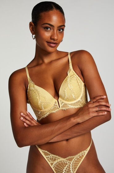 Hunkemöller Vorgeformter Longline-Bügel-BH Sali Gelb von Hunkemöller