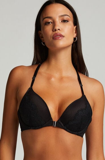 Hunkemöller Vorgeformter Push-up-Bügel-BH Lorena Schwarz von Hunkemöller