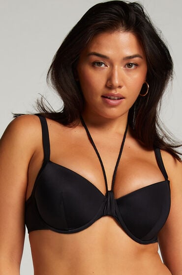 Hunkemöller Vorgeformtes Bügel-Bikinioberteil Luxe Schwarz von Hunkemöller