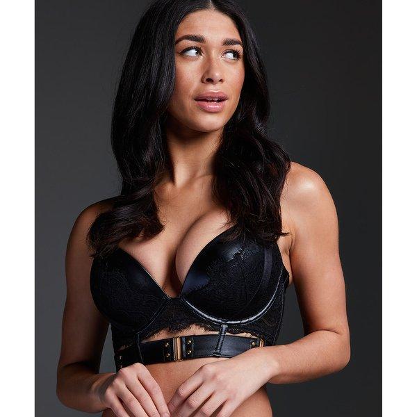 Bh Mit Push Up Effekt Damen Black A/80 von Hunkemöller