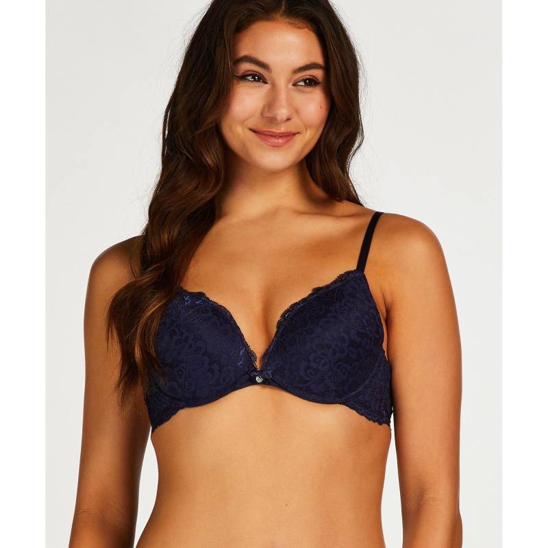 Push-up Bh, Abnehmbare Träger Damen Blau B/80 von Hunkemöller