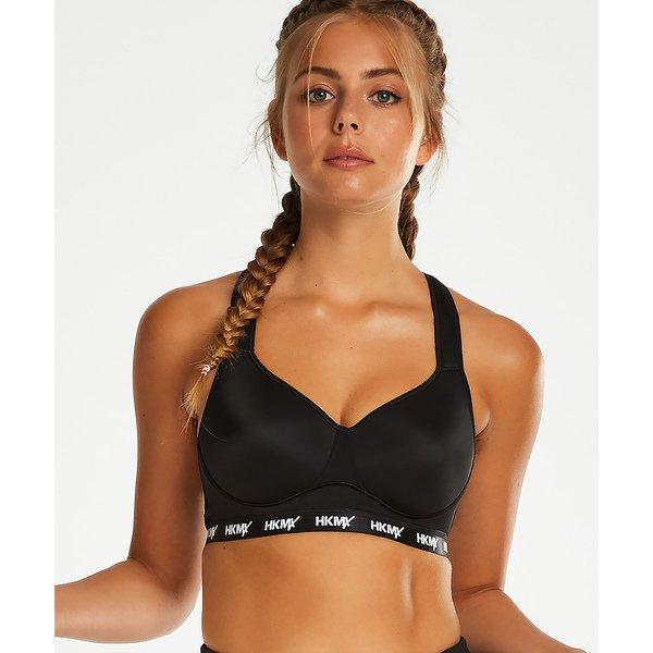 Hunkemöller - Sport-BH, Medium Support, für Damen, Black, Größe 70/B von Hunkemöller