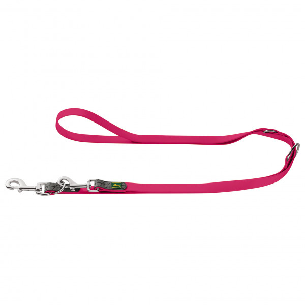 Hunter - Adjustable Leash Convenience - Hundeleine Gr Länge max. 200 cm - Breite 1,5 cm raspberry von Hunter