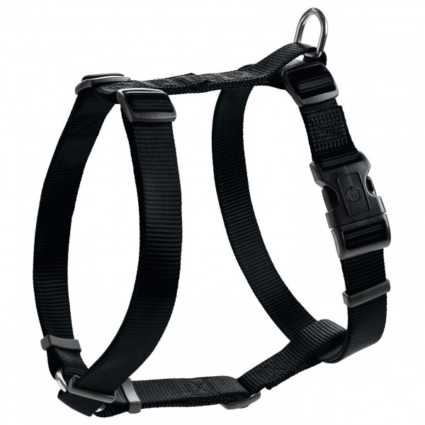 Hunter - Geschirr Ecco Sport VR - Hundegeschirr Gr Hals 23-35 cm, Bauch 25-41 cm - Breite 1,0 cm schwarz von Hunter