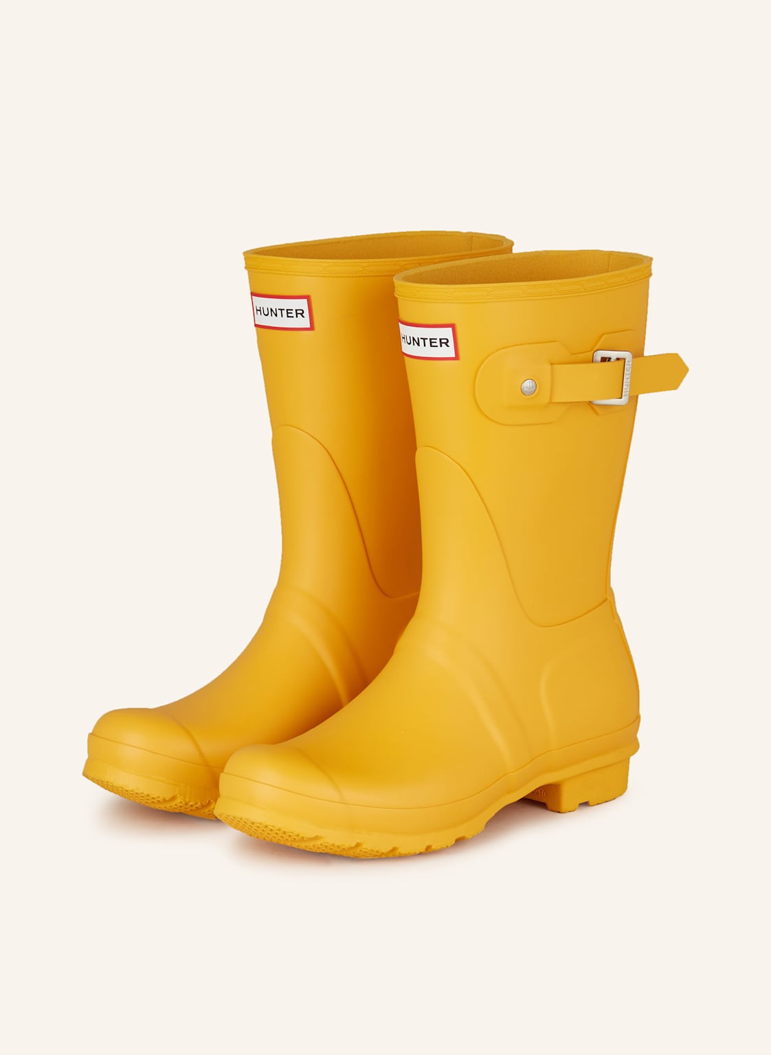 Hunter Gummistiefel Originals Short gelb Hunter Gummistiefel Originals Short gelb von Hunter