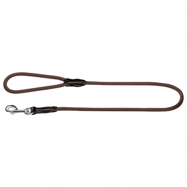 Hunter - Leine Freestyle - Hundeleine Gr Länge 110 cm - Ø 0,8 cm braun von Hunter