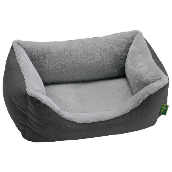 Hunter - Sofa Orthopädisch Rockford - Hundedecke Gr 100 x 70 cm grau/ hellgrau von Hunter