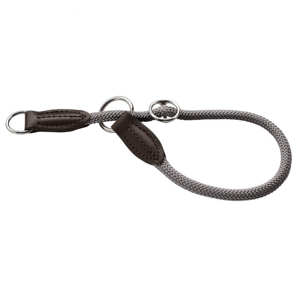 Hunter - T-Collar Freestyle - Hundehalsband Gr Halsumfang max. 45 cm - Ø 10 mm grau von Hunter