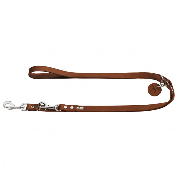 Hunter - V-Leine - Hundeleine Gr Länge max. 200 cm - Breite 2,0 cm cognac von Hunter