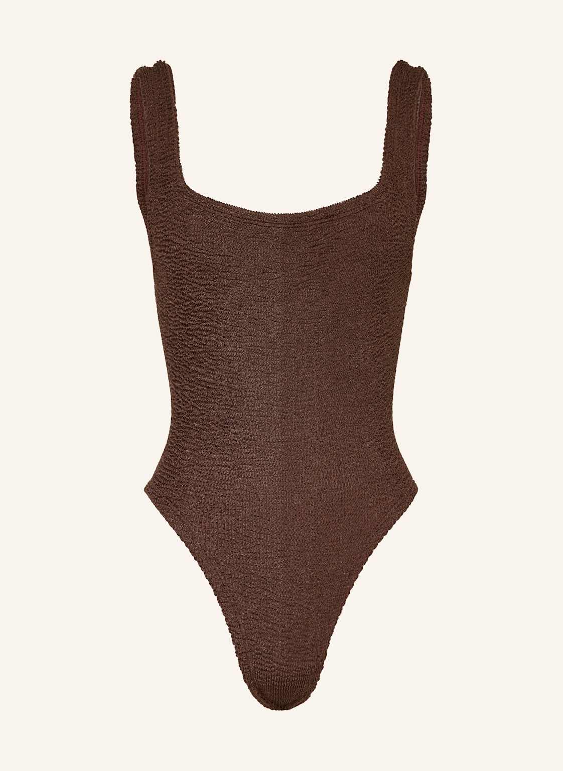 Hunza G Badeanzug Square Neck braun Hunza G Badeanzug Square Neck braun von Hunza G