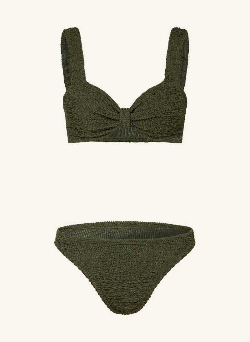 Hunza G Bustier-Bikini Bonnie gruen von Hunza G